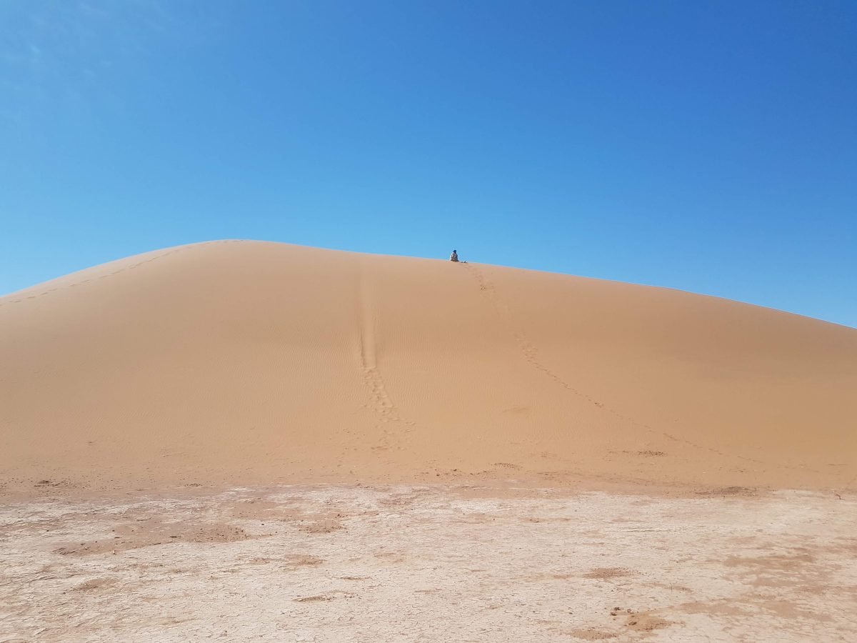 Randonnée dans le désert Marocain